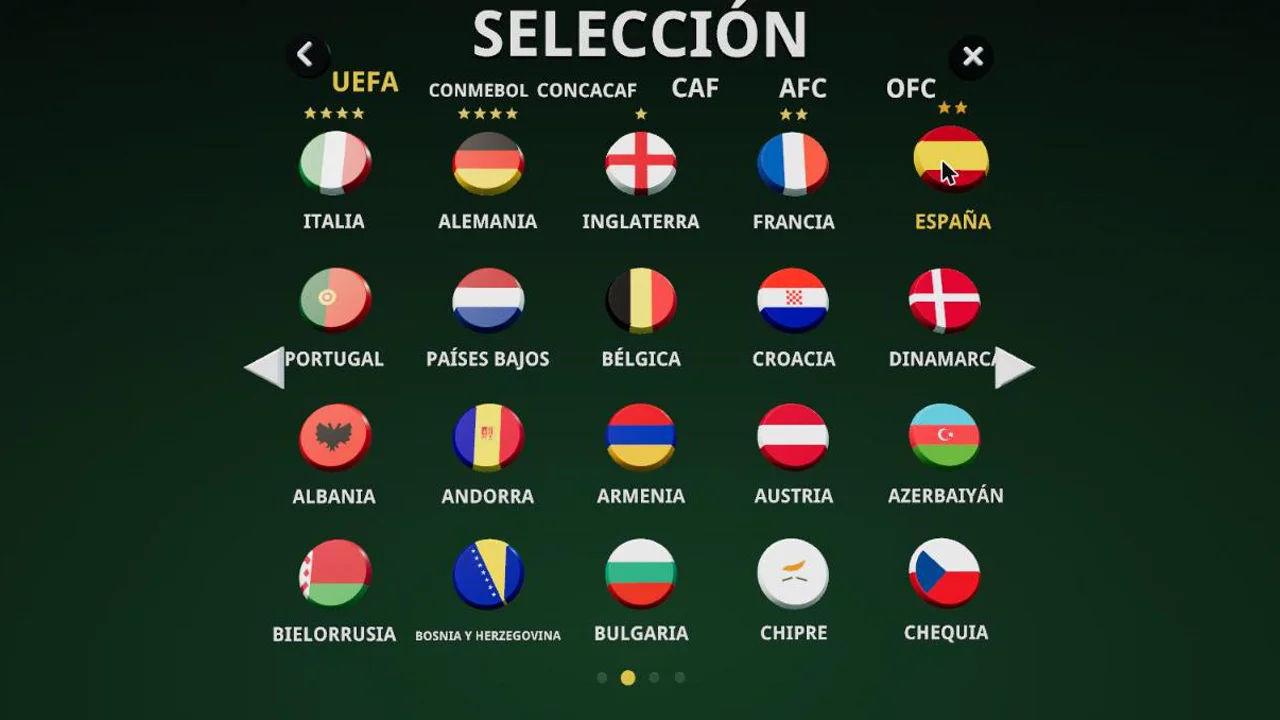 SELECCIÓN: las chapas de las selecciones con las estrellas de sus Mundiales